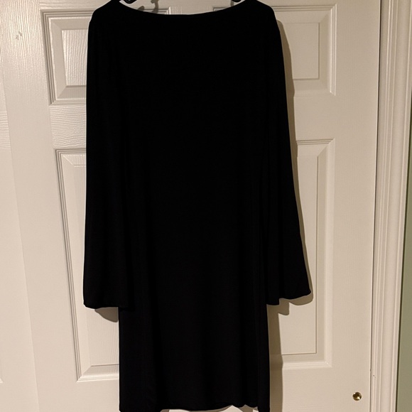 Lauren Ralph Lauren Elegant Black Long Sleeve Dress - Picture 7 of 8